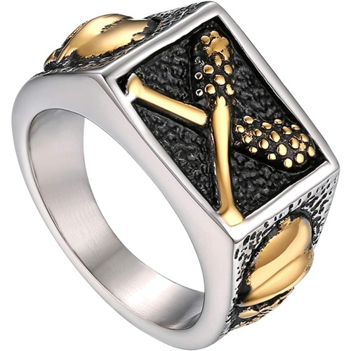 Herren ringe silber totenkopf - herren,