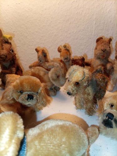 Steiff konvolut mini stoff - konvolut, &