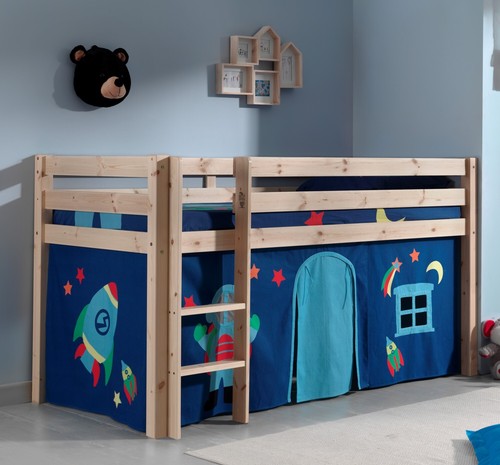 Spielbett hochbett kinderbett - spielbett,