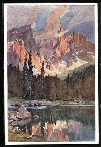 Künstler edward harrison - künstler-ak,