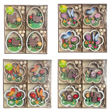 Holzanhänger Ostern 12 Stück