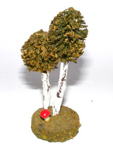 HO Birke Baum Pilz DDR