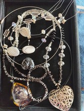 Modeschmuck Konvolut Kette Halskette 5 Stück Vintage