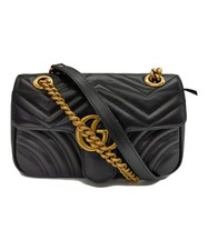 GUCCI GG Marmont Velvet Chain