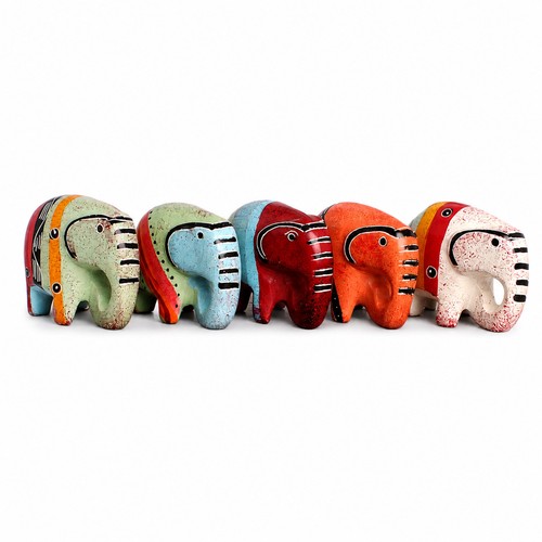 Budawi speckstein elefant - speckstein,