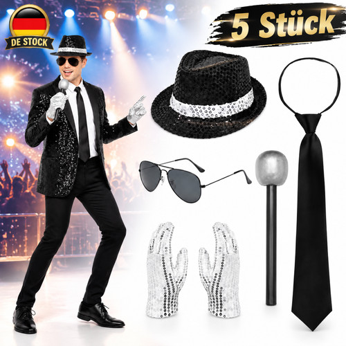 Popstar kostüm michael - kostüm,