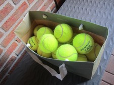 Tennisbälle - 30 Stück - für Hund oder Katze? natürlich gebraucht !