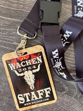 Wacken WOA Lanyard Working Crew 2024 @ Metal Patch open air staff
