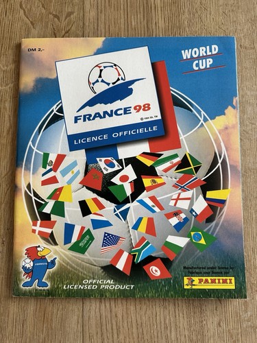 Panini france album leer wm - panini, 98