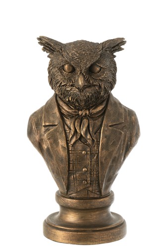 Line büste figur eule - büste,