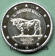 Malta 2 Euro 2025 Ochse