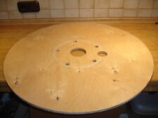 KABELTROMMEL HOLZTROMMEL Scheibe Tisch  D=75,2cm, Dicke=12,5mm, 7 Löcher,