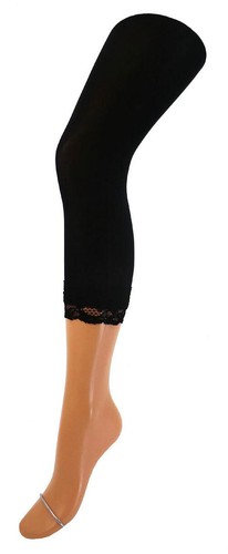 Legging mit spitze festliche - legging,