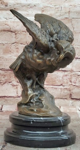 Kunst bronze fliegende eule - bronze,