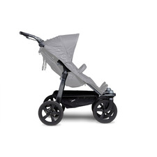 TFK Kombi-Einheit Kinderwagen-Gestell für Duo Premium Grau Wanne & Sportsitz 