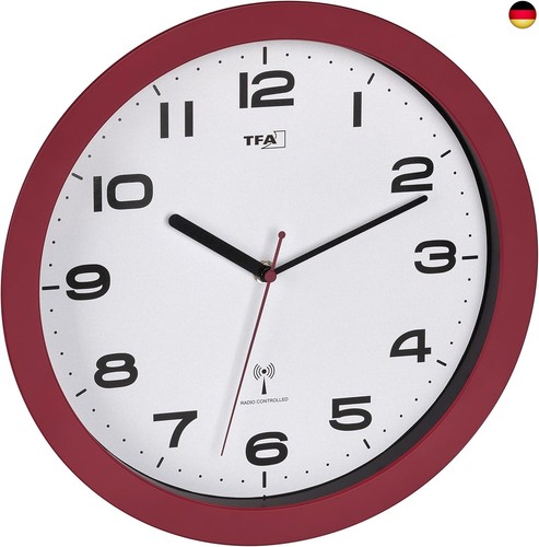 Tfa dostmann wanduhr funk - tfa, ohne