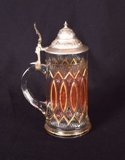 Alter Bierkrug Glas Karaffe