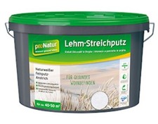 Lehmputz Naturfarbe PUFAS Pronatur Lehm-Streichputz 18kg