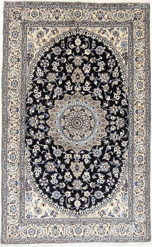 Nain teppich 233x145 - teppich, blau