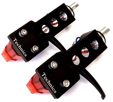 2 x Technics Headshells, 2 x 2M Red Cartridges, Stylus für Technics SL-1200 MK4