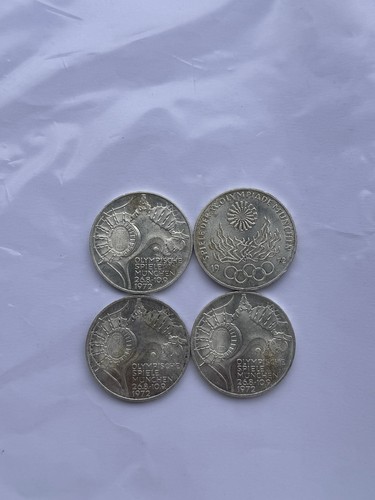 Dm silbermünzen - 4x, 10