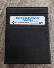 SPEED/BINGO MATH – Commodore 64 Modul-Cartridge – Original