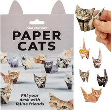 DIY Origami Papier Katzen Set