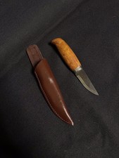 Original Brusletto Norway Messer Norwegen Lederscheide Skandinavisch Jagdmesser 