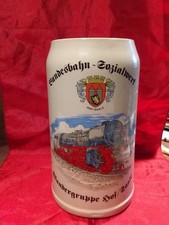 Bierkrug,Eisenbahn, Lokomotive 2,0 Liter