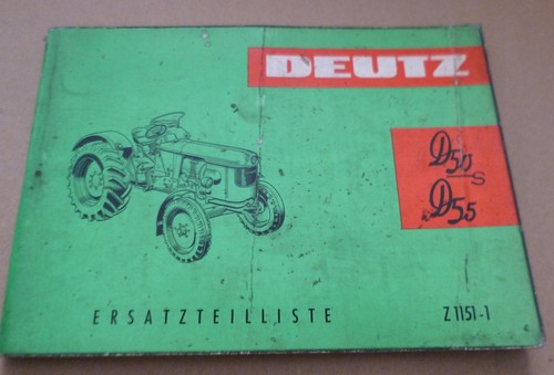 Deutz schlepper d50s d55 - d50s,