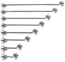 Edelstahl Sturmhaken Türhaken Fensterhaken Torhaken Fenstersicherung Haken