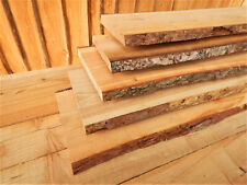 SCHWARTENBRETT LÄRCHE BRETT BOHLE UNBESÄUMT RUSTIKAL DEKO ZAUN RETRO 50cm-200cm