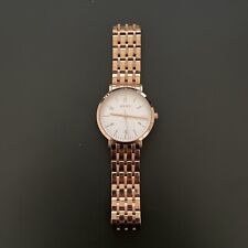 Elegante DKNY Damen Quartz Armbanduhr Metall Uhr in rose Lady wrist watch