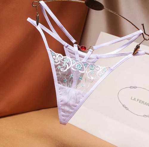 Mini string tanga transparent - string,