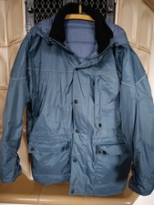 Reiter Winterjacke Größe XL Hellblau mit Kapuze Neuwertig Top Zustand Warm