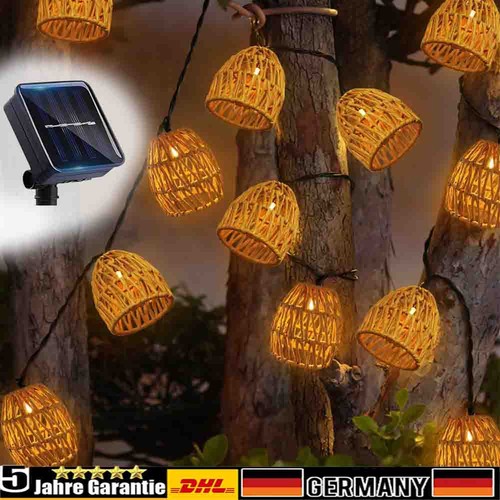 Solar lichterkette lampion - solar,