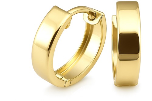 Klappcreolen gold 333 - gold,