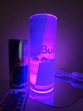 Red bull led lampe 20cm - red,