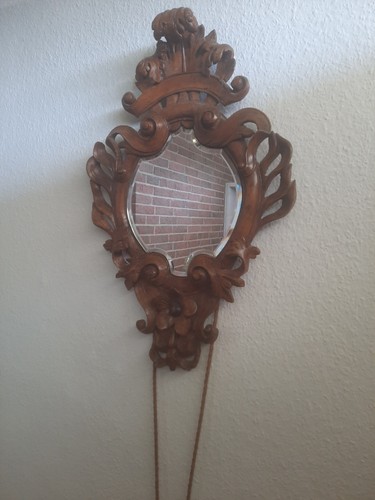 Geschnitzter barockspiegel mit - geschnitzter,