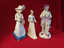 3 alte Figuren Porzellan