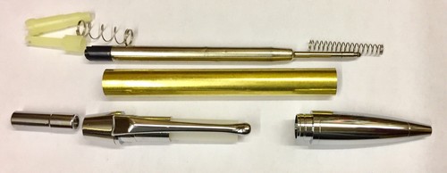 Klick kugelschreiber bausatz - klick-kugelschreiber,