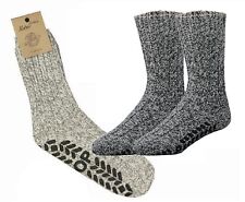 4 Paar Stopper Socken  ABS Homesocks Norweger Grobstrick  Antirutsch  