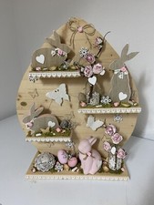 Osterei Regal aus Holz