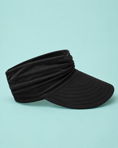 Damen sonnenblende weiß visor - sonnenblende,
