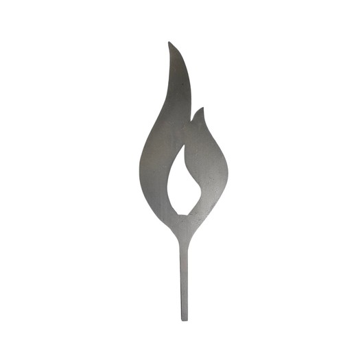 Flamme aus metall - aus, mm