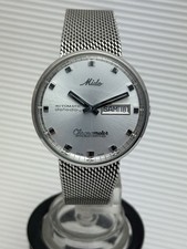 MIDO AUTOMATIC DATEDAY CHRONOMETER OFFICIALLY CERTIFIELD HERRENUHR, MIDO BOX