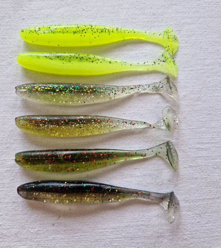 Gummifisch 8 cm shad - cm,