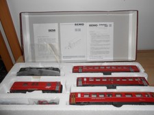 Bemo HO m E Lok + Wagen