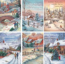 10 Weihnachtskarten mit