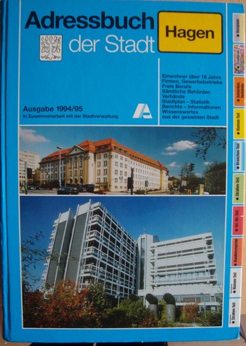 Adressbuch der stadt hagen - der,